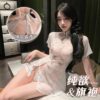 Chinese Classical mesh cheongsam pajamas - Image 2